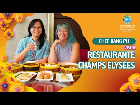 Chef Jiang Pu visita o restaurante Champs Elysées