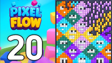 pixel flow level 20 walkthrough