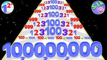 ❣️Number Master 🆚 Snake Run Race 2048 Gameplay new level 99999 part 18