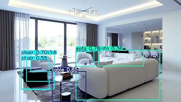 🏠YOLOv11 Object Detection on Indoor  🎥