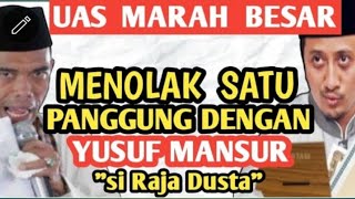 YusuF MANSURR MAKES UAS ANGRY. DON'T WANT A STAGE WITH YUSuf MANCuRR,,