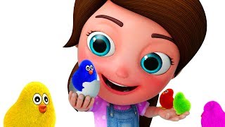 Happy and Snappy Learning Colors with Surprise Eggs and Colorful Chicks | Happy Snappy TV screenshot 5