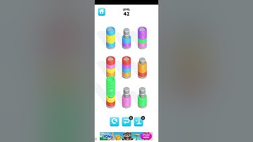 Slinky Sort Puzzle Level 42    All Levels, playlist, GOODROID, Inc. #slinkysortpuzzle