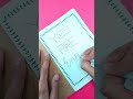 Dot Notebook Border with a Powerful Message #shorts #viral