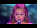 Adorable 3 years old Claire sings Little Mermaid on Little Big Shots