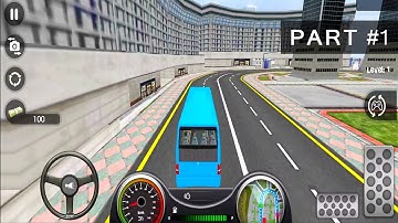 City Coach Bus Simulator Gameplay Walkthrough - Part 1 -  (Android, iOS)