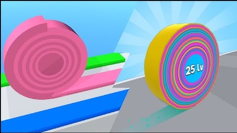 Layers Roll | Peel Runner 3D - All Level Gameplay Android,iOS - NEW APK UPDATE