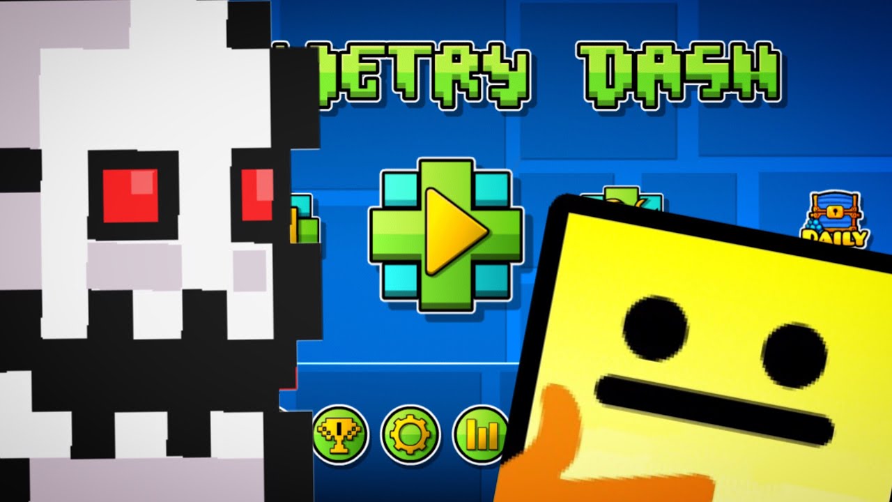 Geometry Dash Playing Press Start Levels YouTube