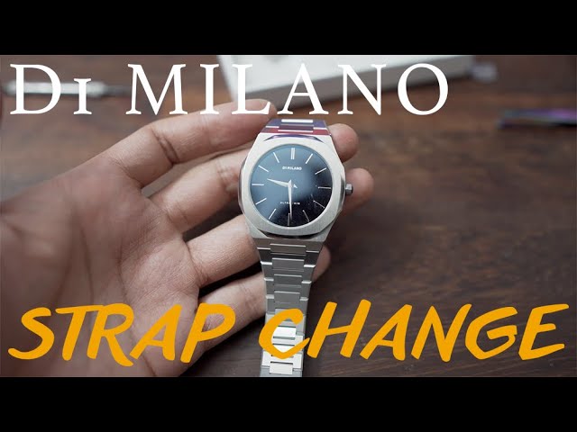 D1 MILANO Titanium Square Case Watch Review - 5MM THIN! 