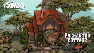 Enchanted Cottage | Base Game   Enchanted by Nature | Sims 4 | Stop motion | No CC