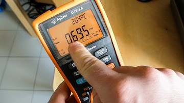 #22 Störung beim Agilent U1272A Multimeter