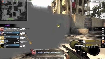 [CS:GO] Double Noscope thru Smoke!
