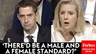 Tom Cotton Questions Secretary Of Army About Possible Different Standards For Men & Women In US Army