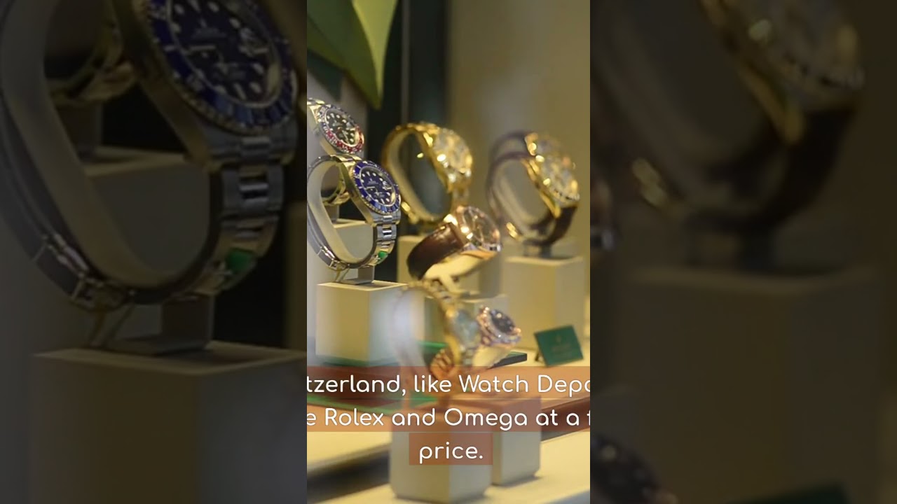Watches REALLY Cheaper In Switzerland?