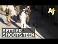 Palestinians And Israelis March For Peace 