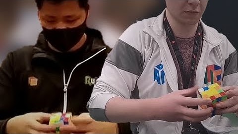 Max Park (16.86) V.S Sebastian Weyer (17.42) 4x4 Rubik