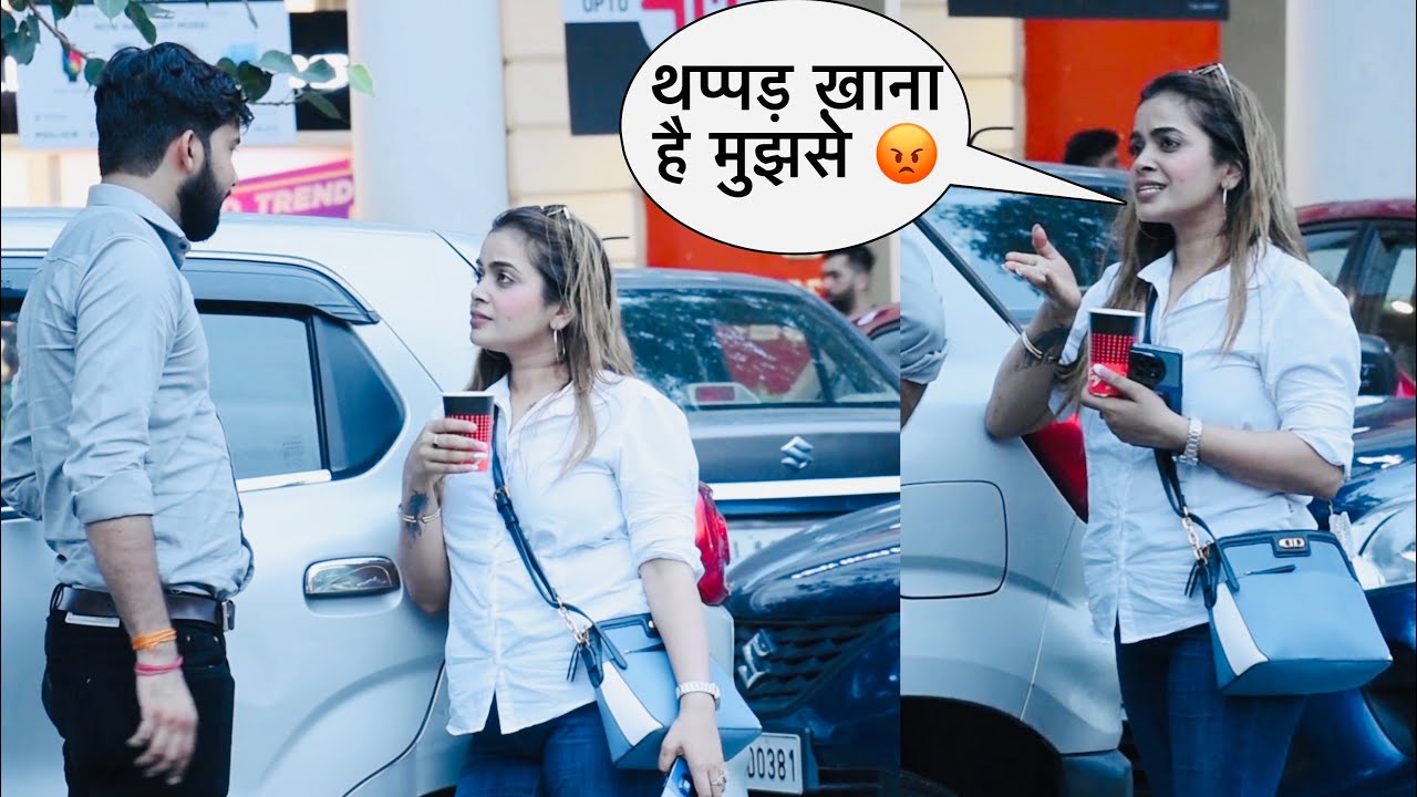 लड़की से पूछा girlfriend के लिए 😂 || prank gone wrong 😱 || cute girl || Somesh Brijwasi ||