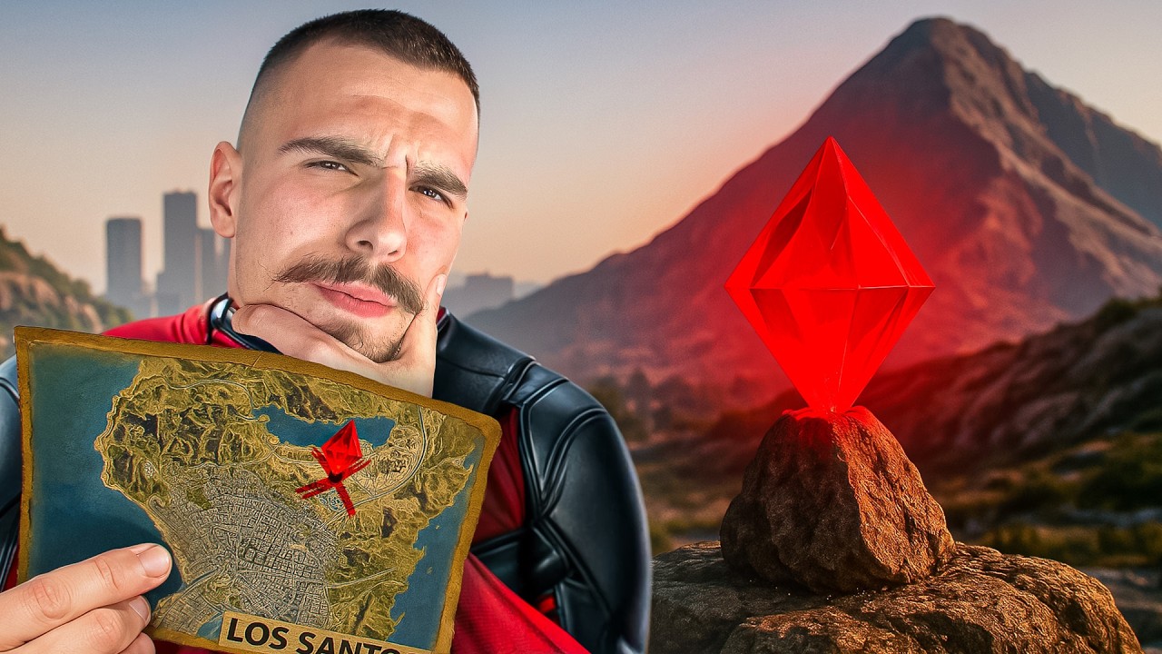 ΒΡΗΚΑ ΤΟ ΚΟΚΚΙΝΟ ΠΕΤΡΑΔΙ ΤΟΥ GTA RP