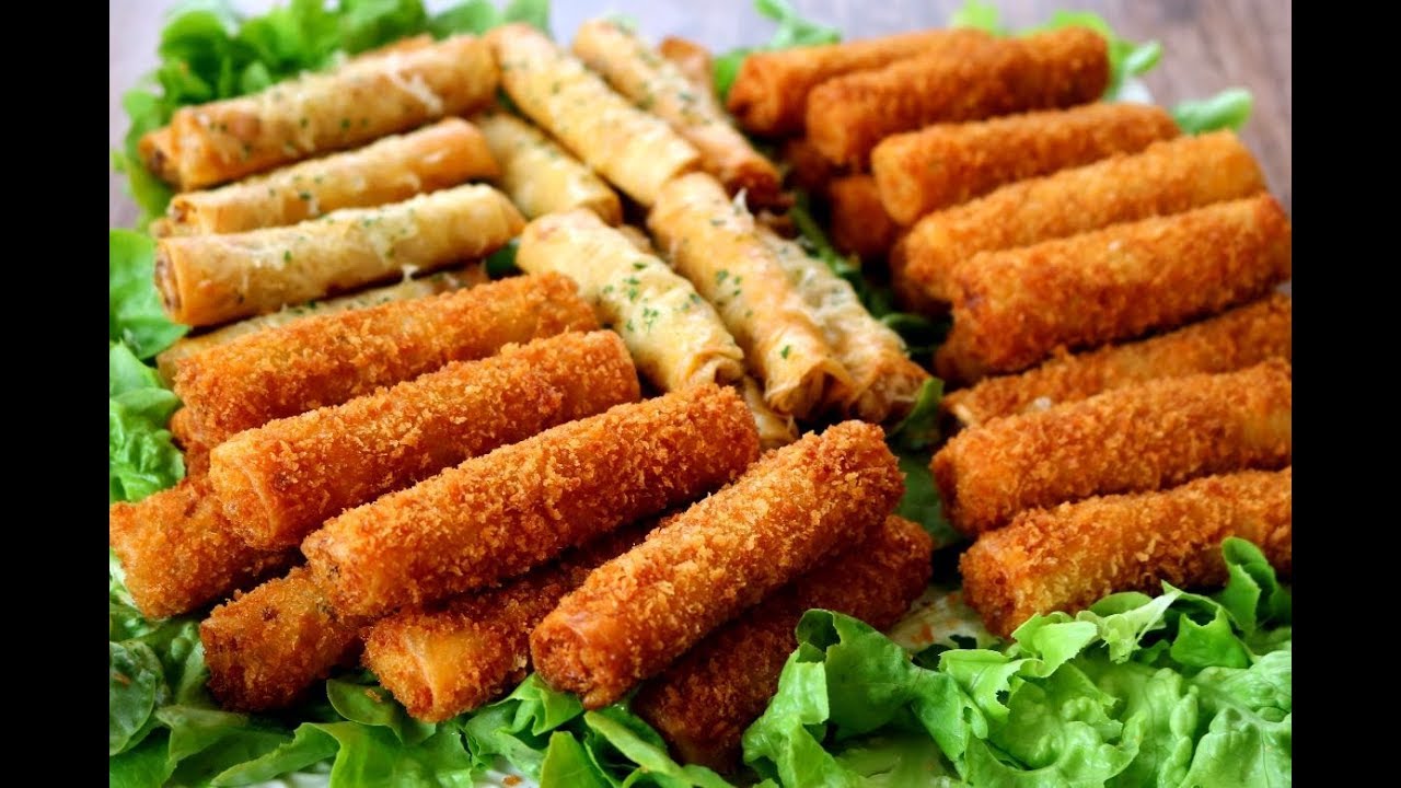 cigare au poulet  سيكار دجاج على 2 أشكال لذة و منضر