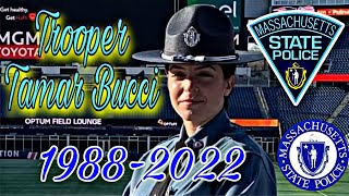 MASS STATE POLICE TROOPER TAMAR BUCCI - LODD Procession