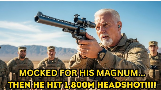 US Rangers Mocked Old Veteran's Broken Magnum — Then a Perfect 1,800m Headshot Made Them Go Silent - YouTube