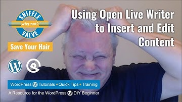 GeneratePress Premium - Using Open Live Writer to insert and edit content