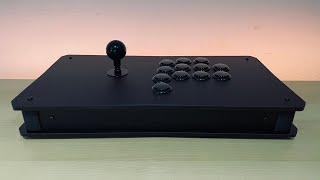 4TW Matte Black “Mixup” Fightstick Build for MERCH