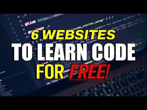 6 Websites to Learn Code FOR FREE!