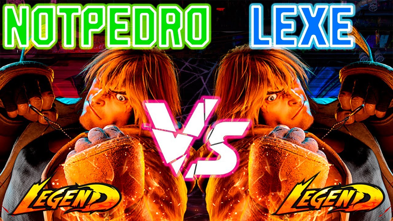 SF6 - NOTPEDRO (KEN) vs LEXE (KEN) - Highlevel Set Street Fighter 6 (VS Fighting Game)