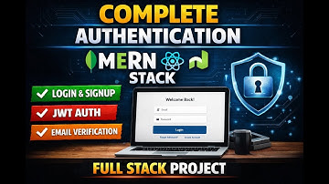 MERN Stack Authentication Tutorial | Login, Signup, JWT, Email Verification, Password Rese