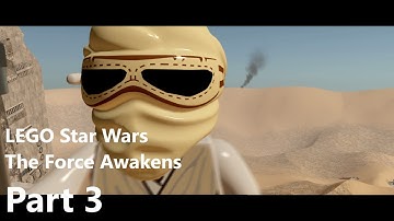 LEGO Star Wars: The Force Awakens Walkthrough Gameplay No Commentary - Part 3 - Escape The Finalizer
