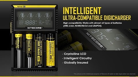 Nitecore Digicharger D4 Li ion Battery Charger Review GearBest