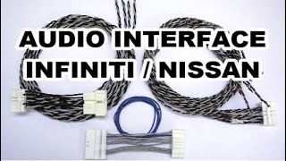 Add an AMP SUBWOOFER or DSP to Your Infiniti Q50, Q60, Q70, or 8th Gen NISSAN Maxima.