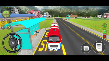 Bus Simulator 3D for Android - iOS - Gameplay in Android phone