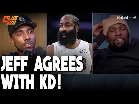 Jeff Teague AGREES with Kevin Durant that James Harden is BETTER than Dwyane Wade | Club 520