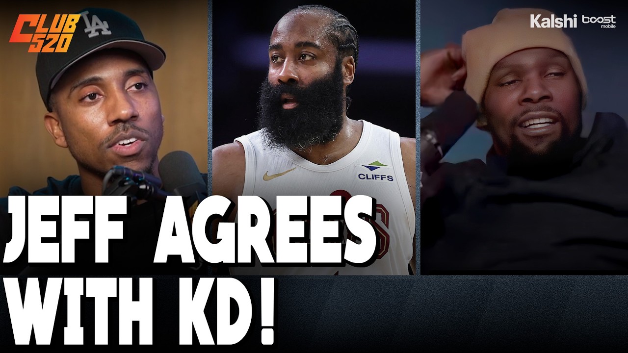 Jeff Teague AGREES with Kevin Durant that James Harden is BETTER than Dwyane Wade | Club 520