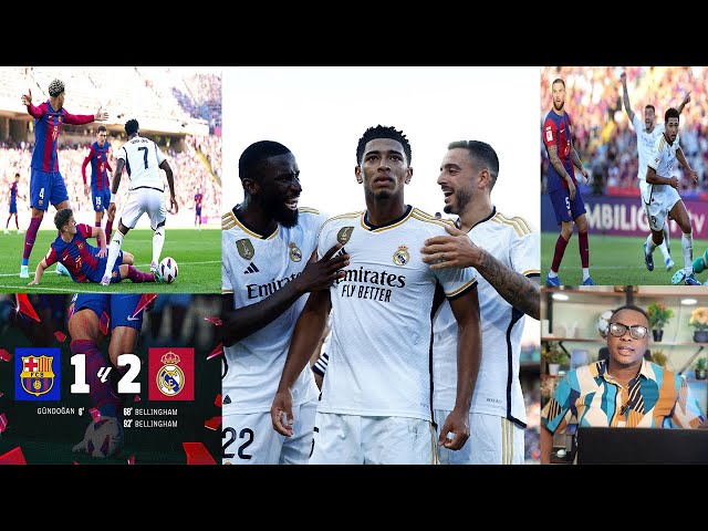 Barcelona 1-2 Real Madrid: Jude Bellingham strikes twice to give Real  dramatic comeback El Clasico win - Eurosport