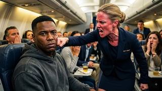 Flight Attendant Slaps a Black Billionaire — 2 Minutes Later, the Entire Cabin Falls Silent screenshot 5