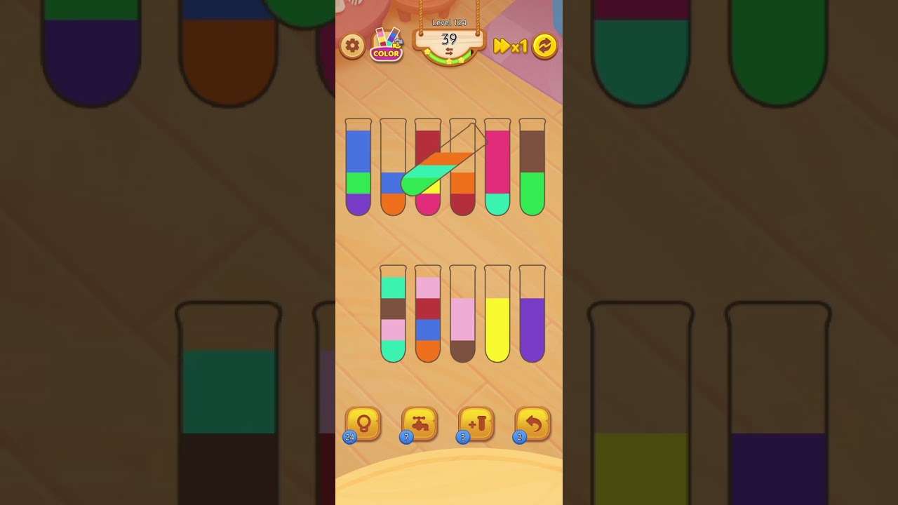 Water Sort Jigsaw 121, 122, 123, 124, 125, Special Level, 126