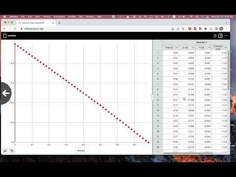 Vernier Video Analysis Tutorial