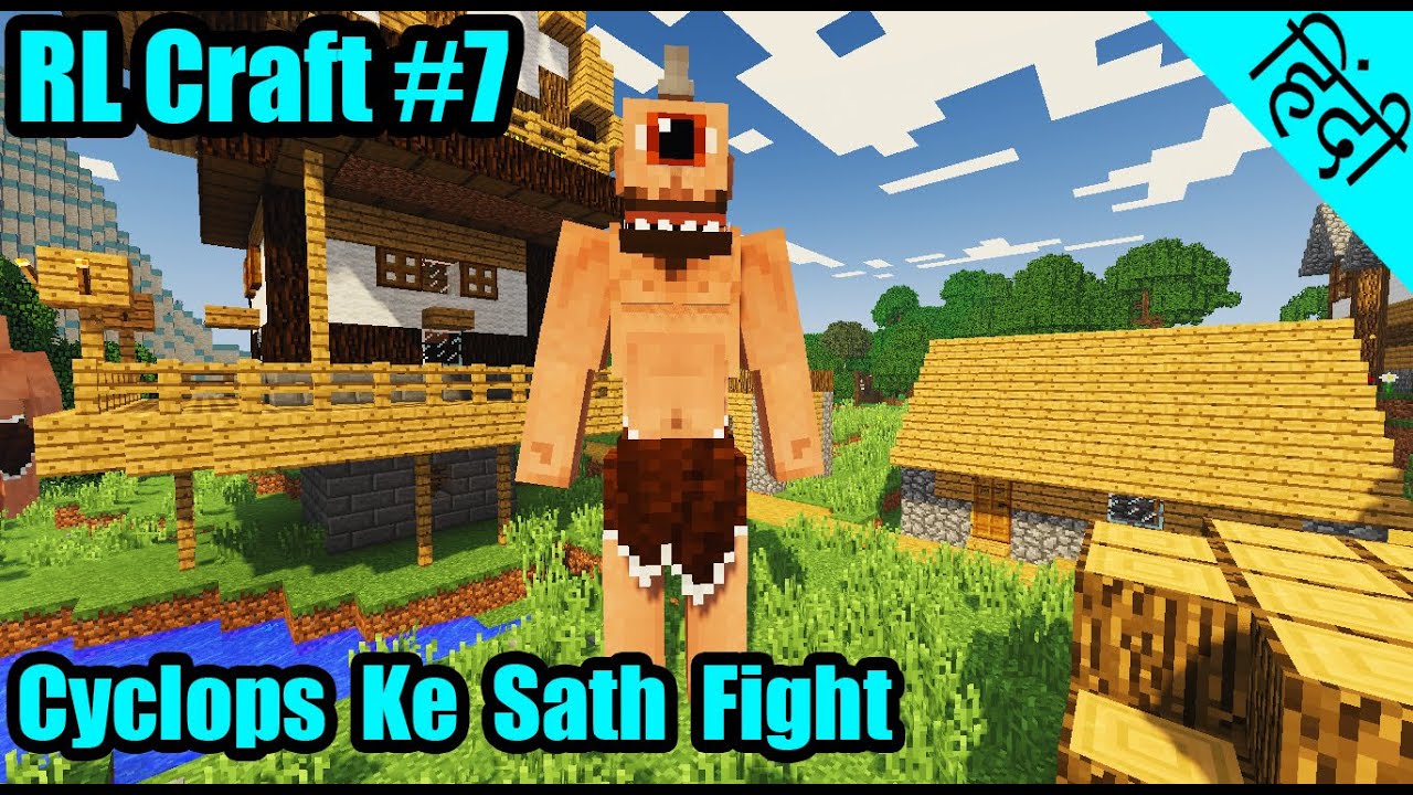 RL Craft #7 - Cyclops Ke Sath Fight & New Base - Minecraft Java | in ...
