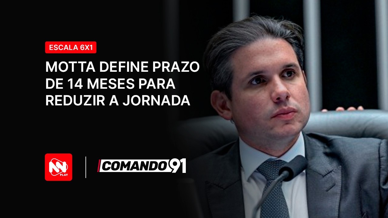 Fim da escala 6x1 : Motta define prazo de 14 meses para reduzir jornada