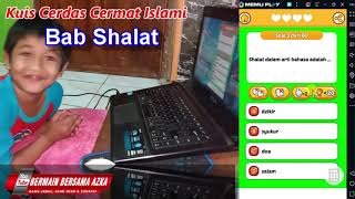 Seru nya bermain  Cerdas Cermat Islami game edukasi anak di android Bab Shalat screenshot 5