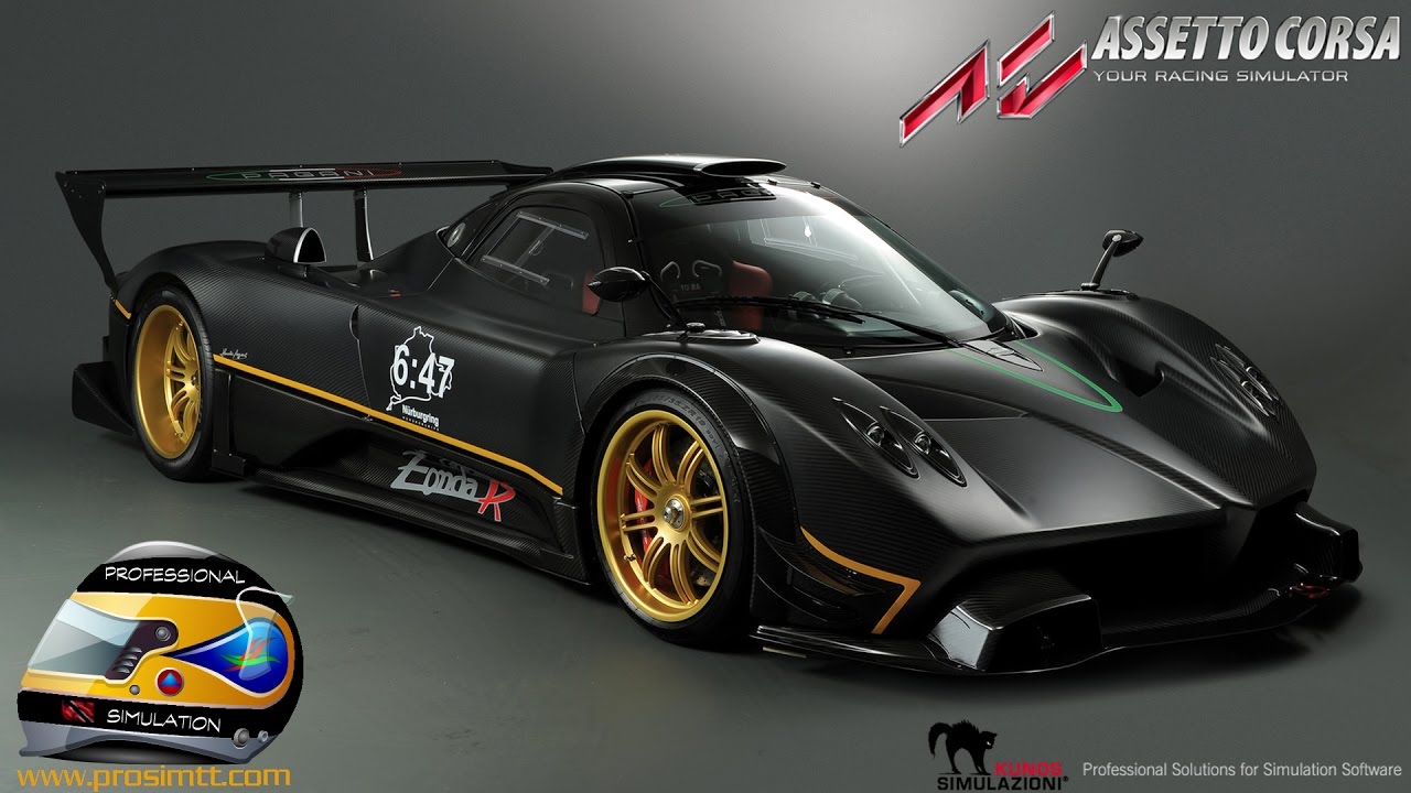 Assetto Corsa Pagani Zonda R At Mugello Circuit Youtube