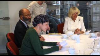 The Duchess of Cornwall opens Exeter Library