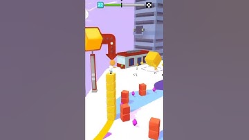 cube surfer gameplay android iOS gaming walkthrough