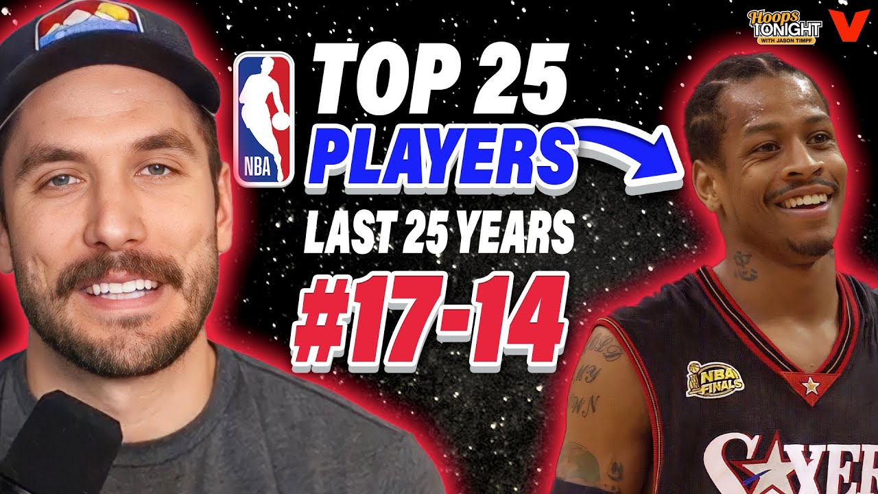 Top 25 Players of Last 25 Years Allen Iversons MASSIVE impact on the NBA Hoops Tonight