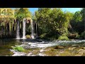 BEAUTIFUL HEALING MUSIC WITH WONDERFUL WATERFALLS. 4K VIDEO/RELAX, STRESS RELIEF, YOGA/BRAIN RELAX.