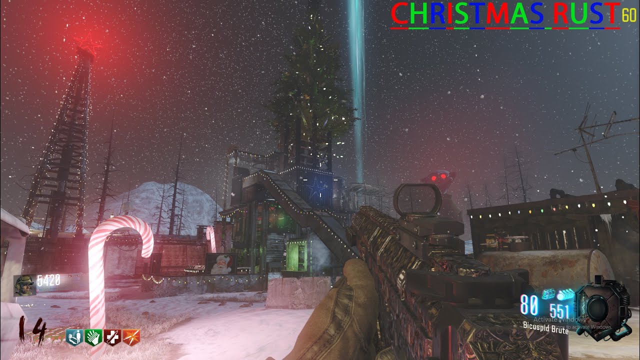Bo3 Rust Map Call Of Duty Black Ops 3 Custom Zombies (CHRISTMAS RUST) Full Map N ...