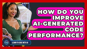 How Do You Improve AI-generated Code Performance? - Learning To Code With AI